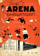 Shawinigan Falls Cataracts 1951-52 program cover