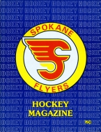 Spokane Flyers 1978-79 program cover