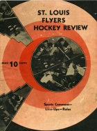 St. Louis Flyers 1937-38 program cover
