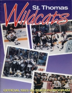 St. Thomas Wildcats 1993-94 program cover