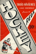 Trois-Rivieres Reds 1952-53 program cover