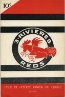 Trois-Rivieres Reds 1953-54 program cover
