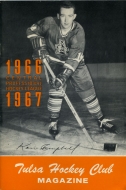 Tulsa Oilers 1966-67 program cover