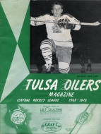 Tulsa Oilers 1969-70 program cover