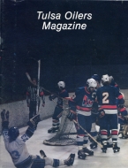 Tulsa Oilers 1980-81 program cover