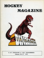 U. of Calgary 1978-79 program cover