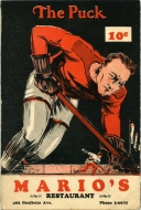 Windsor Bulldogs 1933-34 program cover