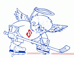 Danville Fighting Saints 1987-88 hockey logo