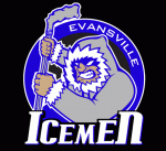 Evansville IceMen 2009-10 hockey logo