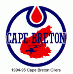 Cape Breton Oilers 1994-95 hockey logo