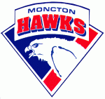 Moncton Hawks 1993-94 hockey logo