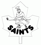 St. Catharines Saints 1982-83 hockey logo