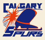 Calgary Spurs 1983-84 hockey logo