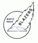 Maple Ridge Blazers 1975-76 hockey logo