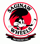 Saginaw Wheels 1995-96 hockey logo