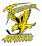 Thunder Bay Thunder Hawks 1991-92 hockey logo