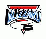 Utica Blizzard 1996-97 hockey logo