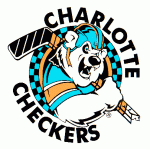 Charlotte Checkers 1995-96 hockey logo