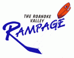 Roanoke Valley Rampage 1992-93 hockey logo