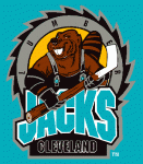 Cleveland Lumberjacks 1995-96 hockey logo