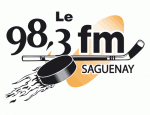 Saguenay 98.3-FM 2008-09 hockey logo