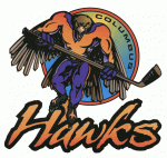 Columbus Hawks 1997-98 hockey logo