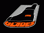 Erie Blades 1975-76 hockey logo