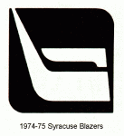 Syracuse Blazers 1974-75 hockey logo