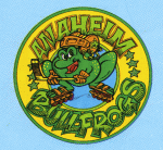 Anaheim Bullfrogs 1992-93 hockey logo